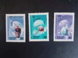 1987 - Russia - Cosmos , Mi. 5698 - 5700 MNH
