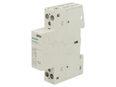 Contactor 2P 20A 230VAC NO 5TT5800-0 foto