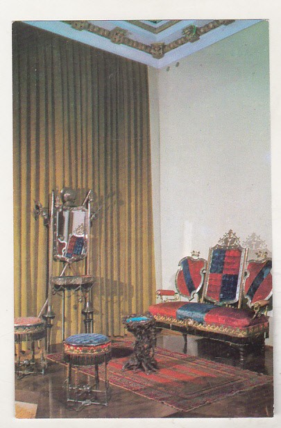 bnk cp Iasi - Muzeul Unirii - Piese de mobilier - necirculata