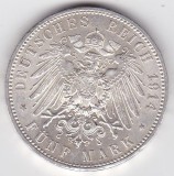 Germania 5 Mark Marci 1914 German States Kingdom of Prussia William II