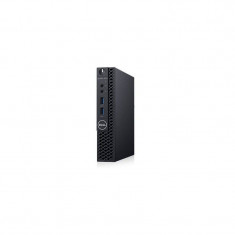 Sistem desktop Dell OptiPlex 3070 MFF Intel Core i3-9100T 8GB DDR4 256GB SSD Linux 3Yr BOS Black foto