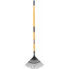 Grebla evantai Strend Pro, 150 cm, 22 dinti metalici, latime 45 cm, pentru frunze si resturi vegetale