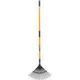 Grebla evantai Strend Pro, 150 cm, 22 dinti metalici, latime 45 cm, pentru frunze si resturi vegetale