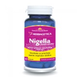 Nigella chimen negru, 60 capsule, Herbagetica