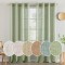Set 2 Bucati Draperie 140 x 137 cm, Verde - CN