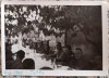 Soldati luand masa, inclusiv Mihail Arnautu, front, Ialta 1942// fotografie, Romania 1900 - 1950, Portrete