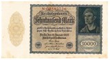 Germania 10 000 10000 Mark 1922 P-72 Seria 00582726