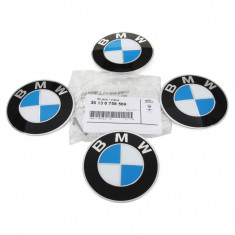 Set 4 Buc Emblema Autocolant Capac Janta Oe Bmw Z4 2006-2009 70MM 36136758569