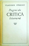 Vladimir Streinu - Pagini de critica literara, volumul 5