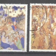 Sao Tome e Principe 1990 Paintings, used M.268