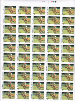 SPORTURI CU CROSE 2002 LP.1588 MNH, COLI 50 SERII TIRAJ 680.000 foto