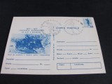 Centenarul Independenței 1877-1977, Șarjă de Cavalerie, Obliterată. Carte Poștală Filatelică Rom&acirc;nia Nefolosită .Colecție Epoca Ceaușescu