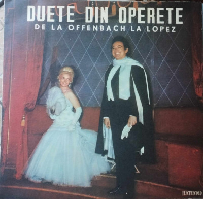 AMS - DUETE DIN OPERETE DE LA OFFENBACH LA LOPEZ (DISC VINIL, LP) foto