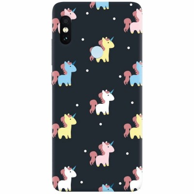 Husa silicon pentru Xiaomi Mi Max 3, Unicorns foto