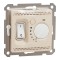 Termostat de pardoseala 16A Schneider Sedna bej SDD112507