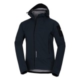 Jacheta Barbati Softshell Northfinder Fabio Black XL Impermeabila 10000mm Respirabila Outdoor Trekking