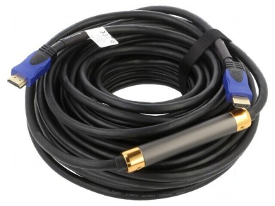Cablu HDMI 2.0 PVC 20m Negru foto
