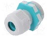 Presetupa poliamida, M25, IP68, TECHNO - THA.452.B1E