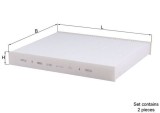 MAHLE LA 467/S Filtru, aer habitaclu