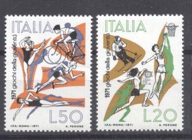 Italy 1971 Youth sports games, MNH G.307 foto