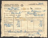 ROM&Acirc;NIA 1974 - CHITANȚĂ - MINISTERUL FINANȚELOR - REPUBLICA SOCIALISTĂ ROM&Acirc;NIA - ADMINISTRAȚIA FINANCIARĂ A JUDEȚULUI BACĂU - GLĂVĂNEȘTI (D4)