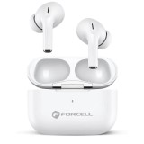 Casti wireless Forcell F-audio Master Pro TWS alb