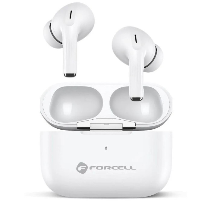Casti wireless Forcell F-audio Master Pro TWS alb