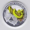 Moneda Gambia 1.000 Dalsis 2016 - UNC ( sarpele Mamba verde - vezi descriere )