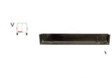 Element reparatie usa Mercedes 207-410, 1977-1991 pt modele cu 2 usi spate, partea stanga, usa spate, jgheab, parte inferioara, inaltime 115 mm, baza