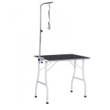 PawHut Masă pentru Toaletat și Tuns C&acirc;ini sau Pisici Pliabilă, 91.5x61.5x77cm