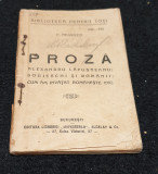 Carte veche per interbelica - PROZA - Ed. Universala Alcalay - C. Negruzzi