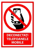 Semn deconectati telefoanele mobile