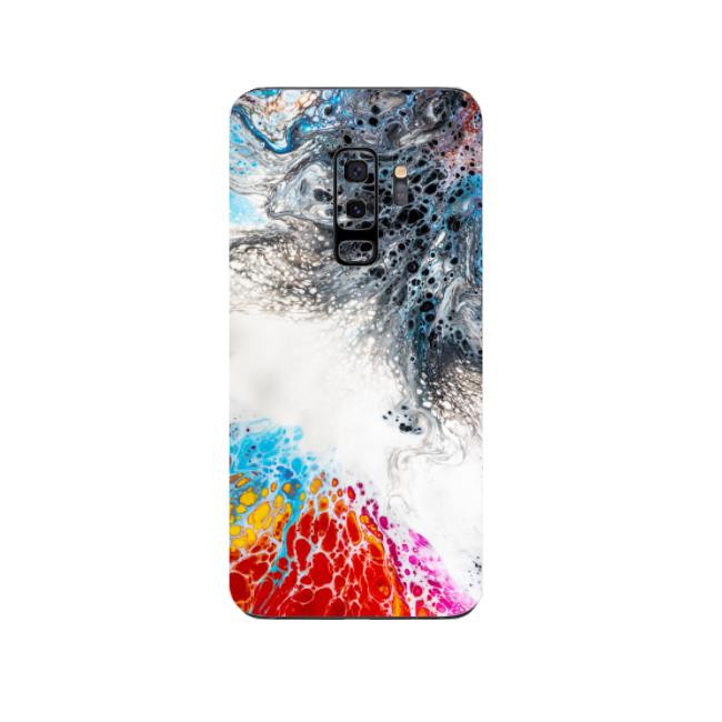 Set Folii Skin Acoperire 360 Compatibile cu Samsung Galaxy S9 Plus (2 Buc) - Wraps Skin Printing Plasma
