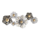 Cumpara ieftin Decoratiune de perete din metal Daisy Pako World Auriu 131x64x9.5 cm