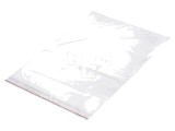 Pungă cu fermoar 400x300mm 45um polietilenă