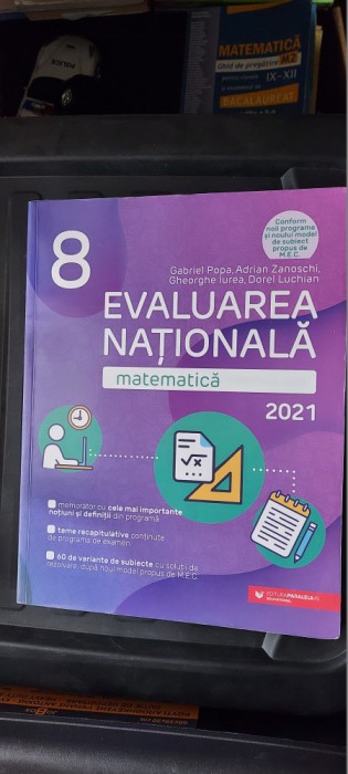 EVALUAREA NATIONALA MATEMATICA CLASA A VIII A POPA ZANOSCHI IUREA LUCHIAN