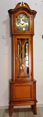 Ceas de podea cu pendula si 3 greutati Kieninger foto