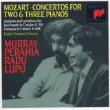 Mozart: Concertos For Two and Three Pianos | Radu Lupu, Wolfgang Amadeus Mozart, Murray Perahia, sony music