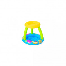 Piscina gonflabila pentru copii, rotunda, cu acoperis, albastru, 94x89x79 cm, Bestway Fruit