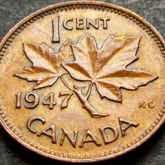 Moneda istorica 1 CENT - CANADA, anul 1947 * cod 4969 A