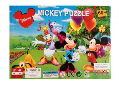 Puzzle 60 piese Clubul lui Mickey Mouse foto