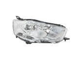 Far Citroen C-Elysee, 11.2012-01.2017, montare fata, dreapta, H1+H7; manual; cu motor; cu becuri; halogen, VALEO