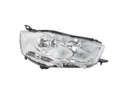 Far Citroen C-Elysee, 11.2012-01.2017, montare fata, dreapta, H1+H7; manual; cu motor; cu becuri; halogen, VALEO foto