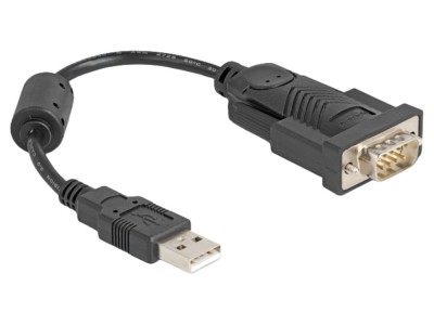 Cablu convertor USB-RS232, 0,25m foto