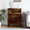 VidaXL Servantă, stejar fumuriu, 69,5x34x90 cm, lemn compozit 827881