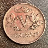 C50 - Moneda foarte veche - Columbia - 5 centavos - 1970