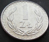 Cumpara ieftin Moneda 1 ZLOT - POLONIA, anul 1987 *cod 1647, Europa