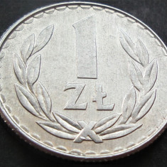 Moneda 1 ZLOT - POLONIA, anul 1987 *cod 1647