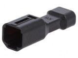 Conector cablu-cablu DF62W mufă tată drept PIN 2 2,2mm
