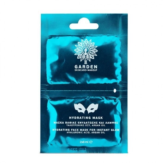 Mască hidratantă GARDEN pentru strălucire instantanee 2x8ml